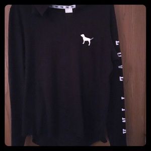 Vs Pink lightweight tunic with a hood ! Comfy !